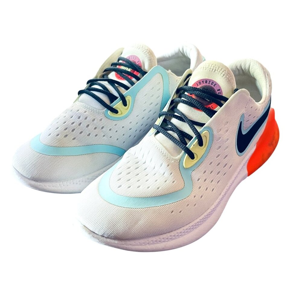 Nike Joyride CC Women's 8.5 🌊 Aqua/Orange Running Shoes 💎 Excellent Condition